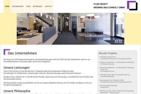 Plan Object Brüning Bau-Consult GmbH