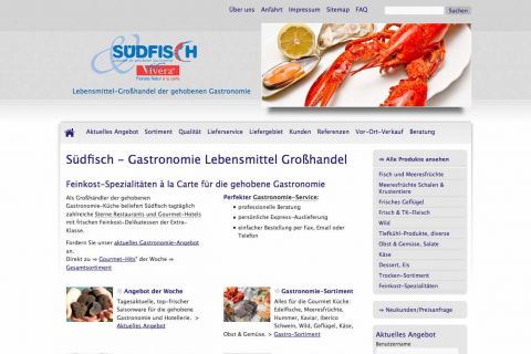 Südfisch - Gastronomie Lebensmittel Großhandel