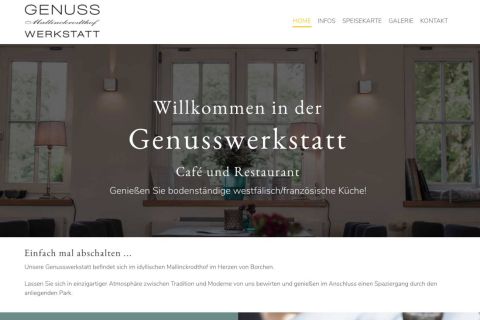 Genusswerkstatt im Mallinckrodthof